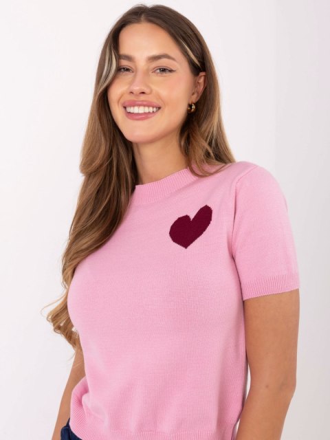 Sweter IT-SW-93007.26 różowy