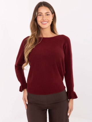 Sweter IT-SW-99717.89 bordowy