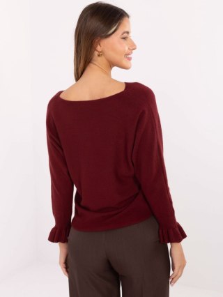 Sweter IT-SW-99717.89 bordowy