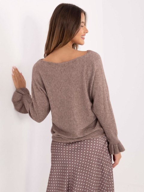 sweter italy moda fango – stylizacja na co dzień