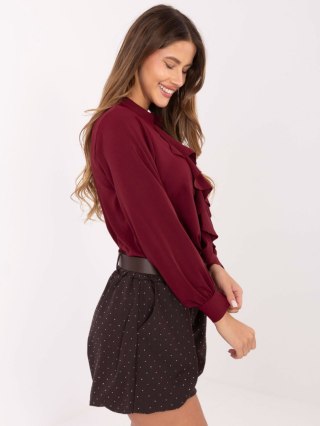 Szorty MI-SN-122408.57 ciemny brązowy