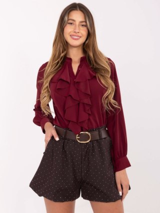 Szorty MI-SN-122408.57 ciemny brązowy