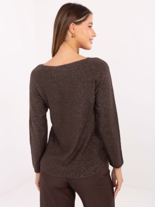 Sweter IT-SW-0110.84 ciemny brązowy