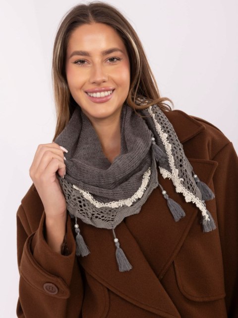 Chustka AT-CH-ENEC-74.02P ciemny szary