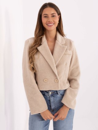 Kurtka IT-KR-FL9730.23 jasny beżowy L/XL