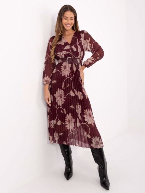 Sukienka IT-SK-11389.27P bordowy Sukienka IT-SK-11389.27P bordowy