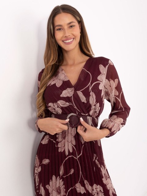 Sukienka IT-SK-11389.27P bordowy Sukienka IT-SK-11389.27P bordowy