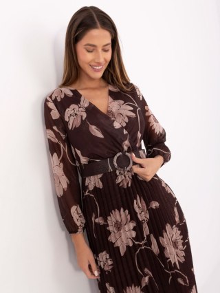 Sukienka IT-SK-11389.27P brązowy