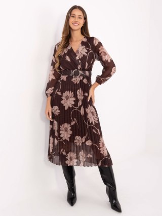 Sukienka IT-SK-11389.27P brązowy
