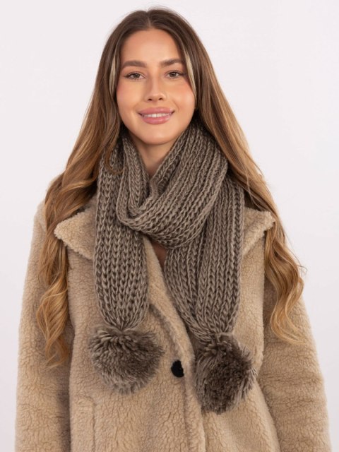 Szalik AT-SZ-S-2203.87 ciemny bezowy