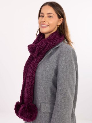 Szalik AT-SZ-S-2203.87 ciemny fioletowy