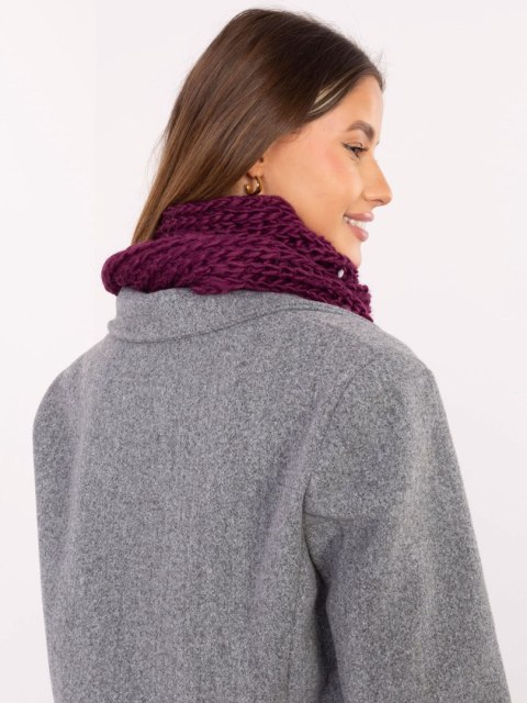 Szalik AT-SZ-S-2203.87 ciemny fioletowy