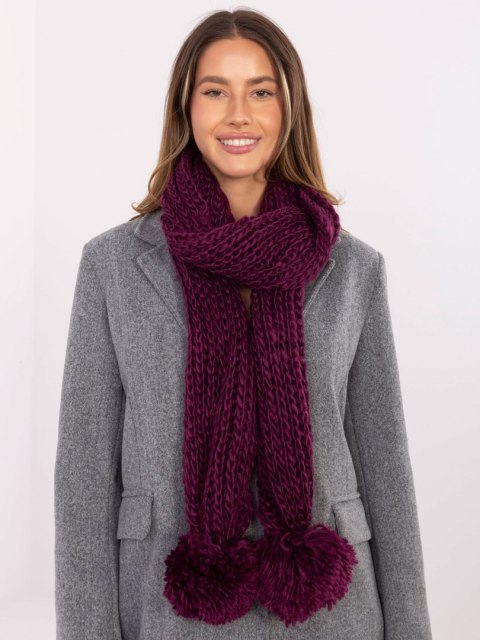 Szalik AT-SZ-S-2203.87 ciemny fioletowy