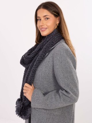 Szalik AT-SZ-S-2203.87 ciemny szary