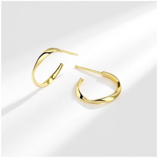 Kolczyki pozłacane KST2197