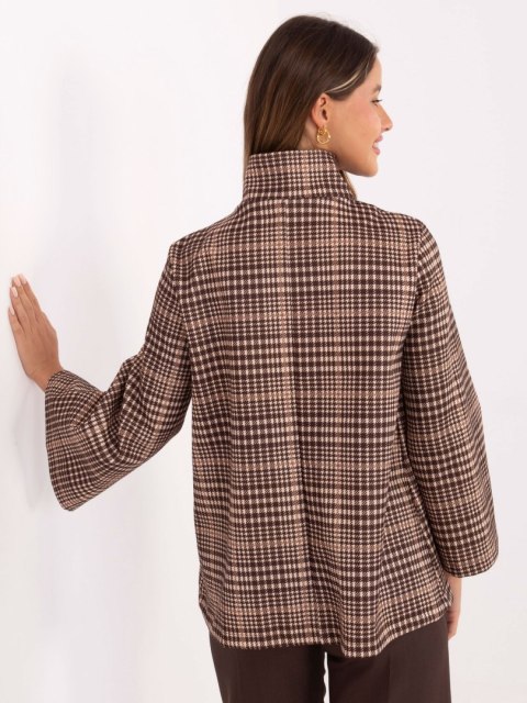 Płaszcz IT-PL-31820.25 brązowy Płaszcz IT-PL-31820.25 brązowy