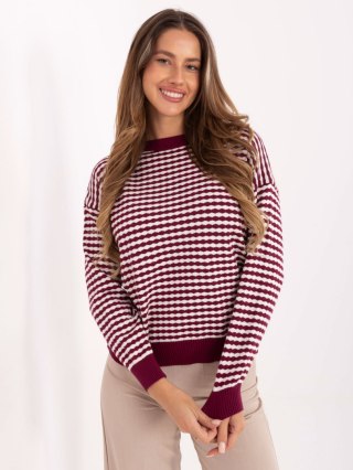 Sweter IT-SW-93190.15 bordowy