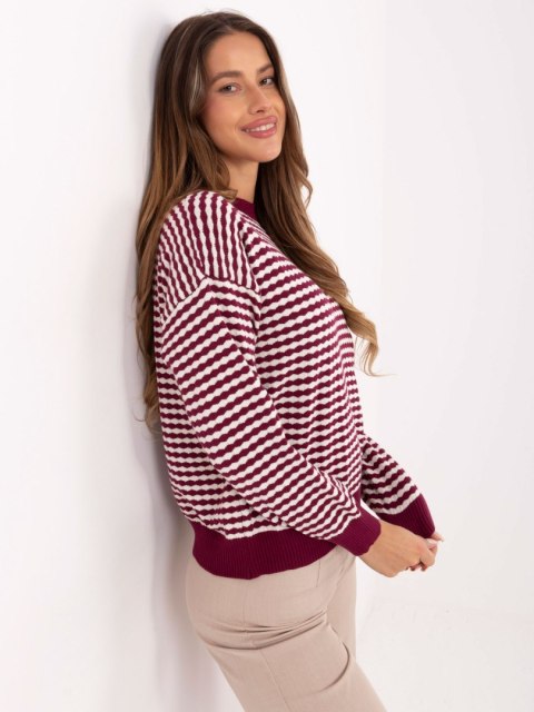 Sweter IT-SW-93190.15 bordowy