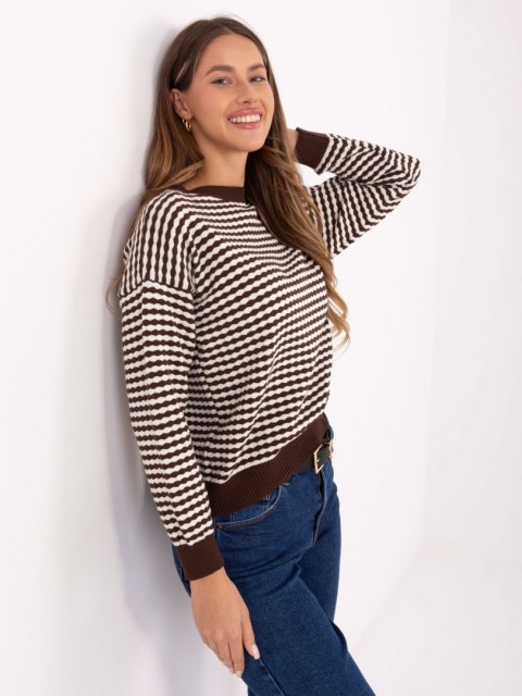 Sweter IT-SW-93190.15 brązowy