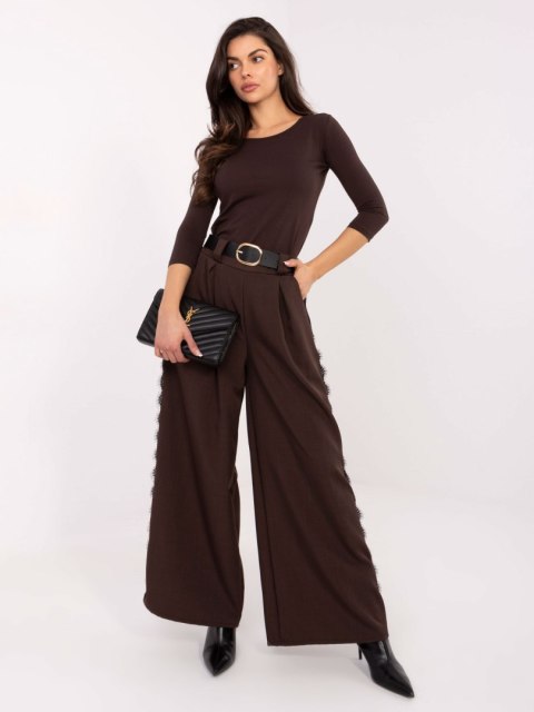 Bluzka RV-BZ-4690.13 ciemny brązowy XL