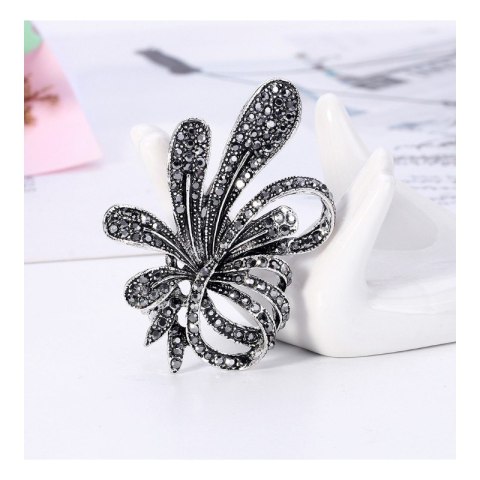 Broszka ozdobna KRYSZTAŁOWA BZ108 Broszka ozdobna KRYSZTAŁOWA BZ108