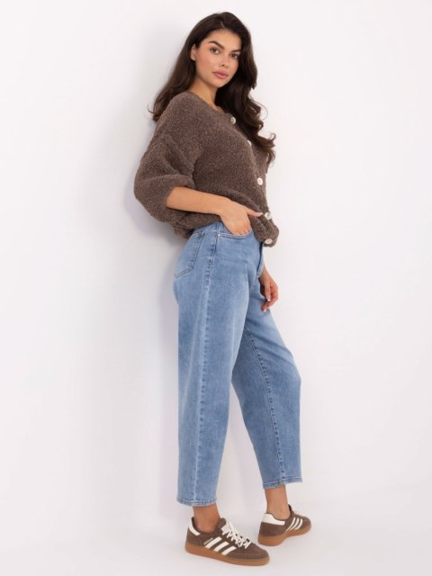 Elegancki sweter boucle oversize – Stylowy Wieszak