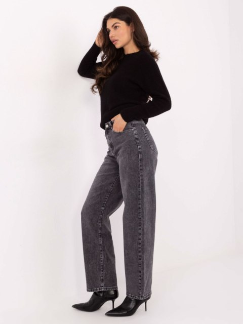 Sweter damski ITALY MODA czarny – Stylowy Wieszak