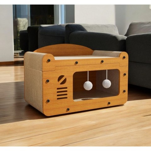 DOMEK DLA KOTA - budka, legowisko, drapak - 56 cm KOT18