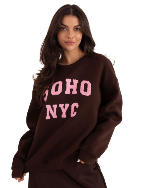 Bluza MJ-BL-H2501.75 ciemny brązowy