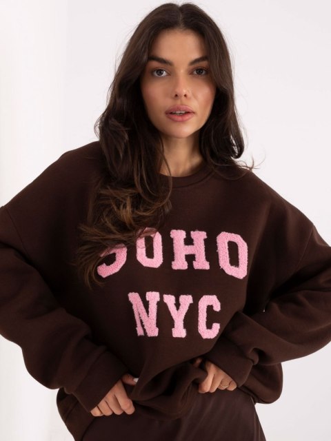 Bluza MJ-BL-H2501.75 ciemny brązowy