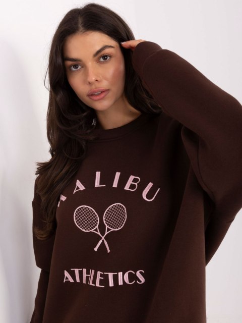 Bluza MJ-BL-H2519.34 ciemny brązowy