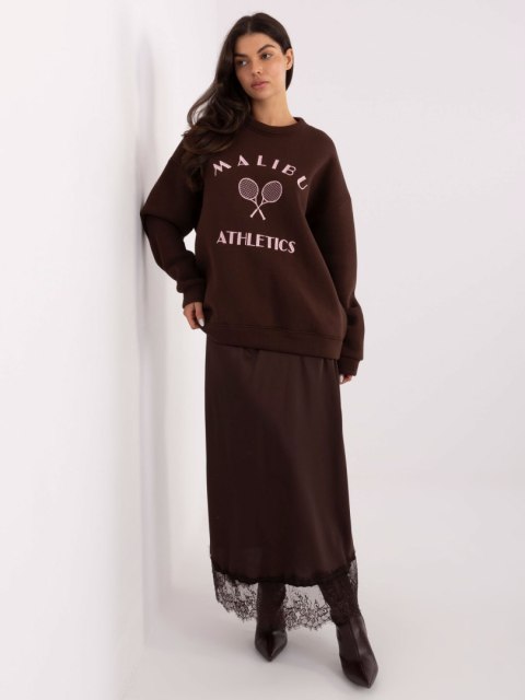 Bluza MJ-BL-H2519.34 ciemny brązowy