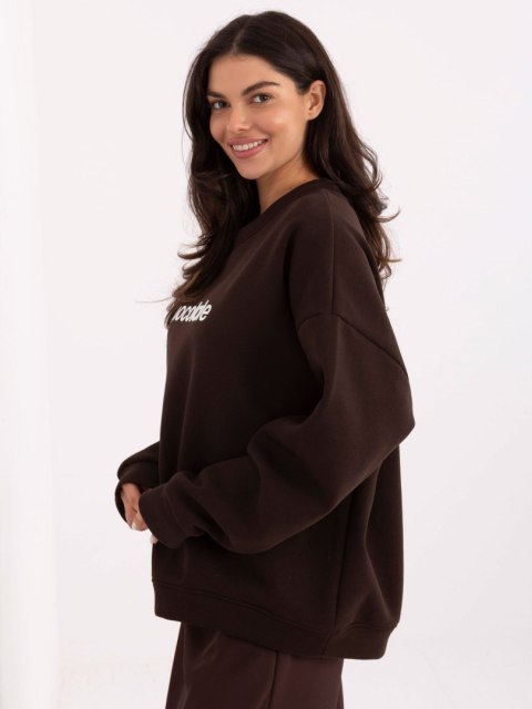Bluza RV-BL-A1036.22 ciemny brązowy