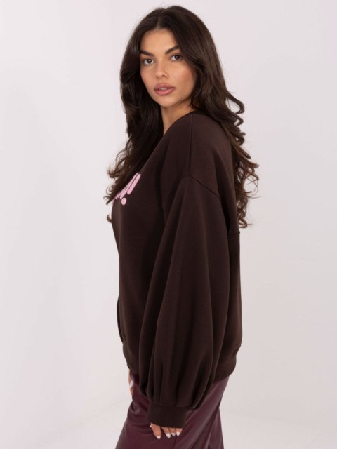 Bluza RV-BL-A1044.78 ciemny brązowy