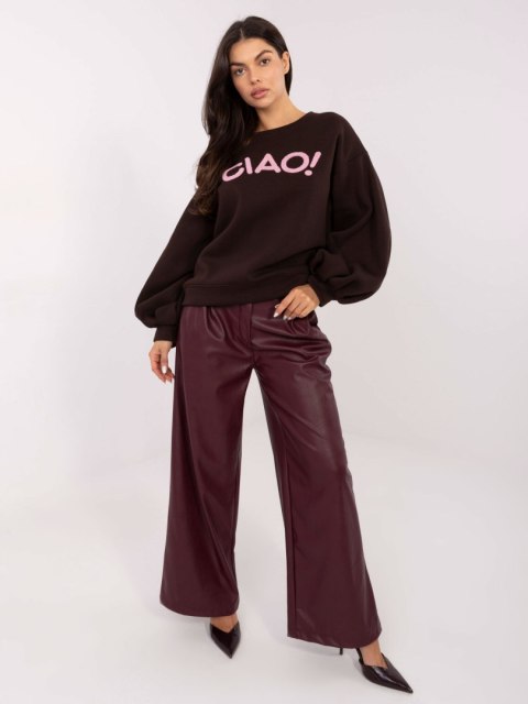 Bluza RV-BL-A1044.78 ciemny brązowy