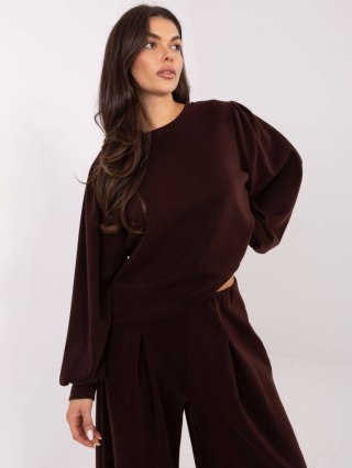 Spodnie MJ-SP-H3207.35 ciemny brązowy