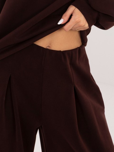 Spodnie MJ-SP-H3207.35 ciemny brązowy