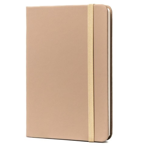 Notes w formacie A6 w kolorze khaki zadrukowany w linie - Peterson