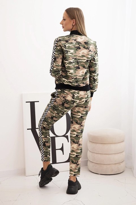 Sportowy komplet damski moro – Stylowy Wieszak