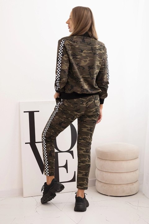 Sportowy komplet damski moro – Stylowy Wieszak