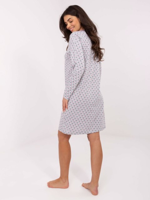 Koszula nocna DU-KN-FP-104.26 szary XL