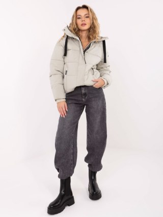 Kurtka D50022X44560A1NO jasny szary L