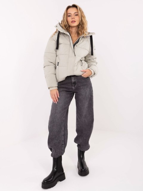 Kurtka D50022X44560A1NO jasny szary L