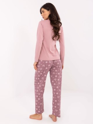 Piżama DU-PI-FP-001.48 jasny różowy M