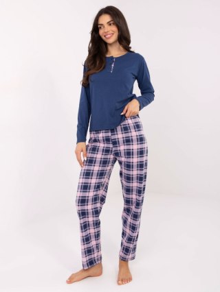 Piżama DU-PI-FP-004.03 ciemny niebieski M