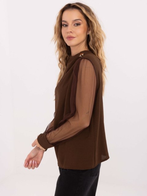 Bluzka MI-BZ-278519.03X brązowy
