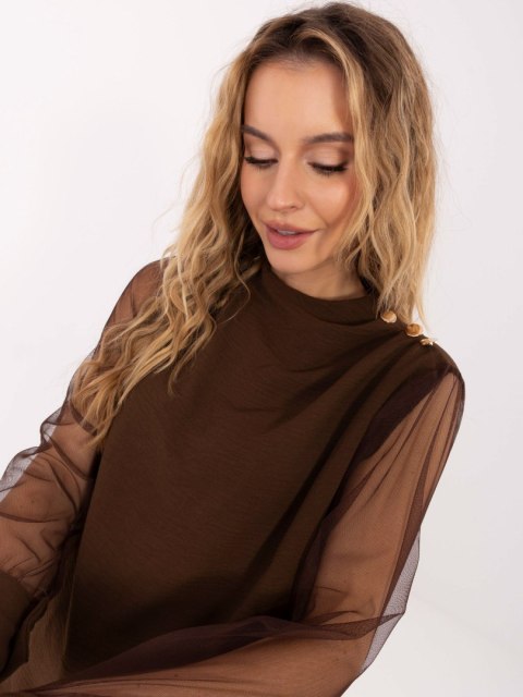 Bluzka MI-BZ-278519.03X brązowy