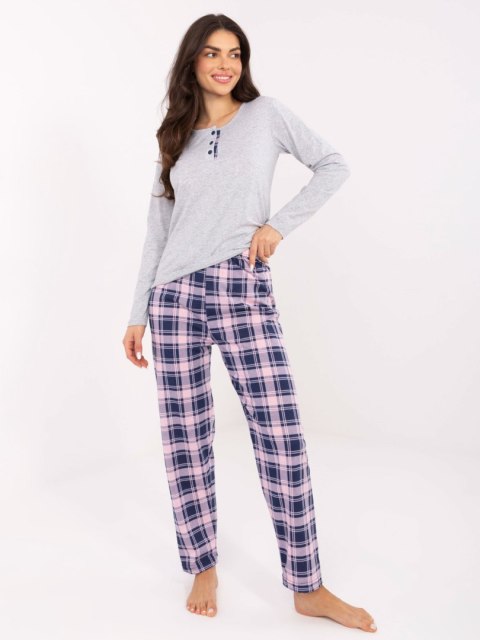 Piżama DU-PI-FP-004.03 szary 2XL