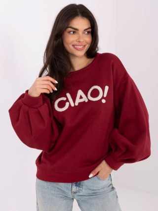 Bluza RV-BL-A1044.78 bordowy