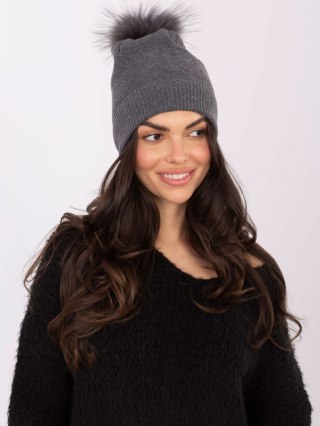 Czapka AT-CZ-171701.37 ciemny szary